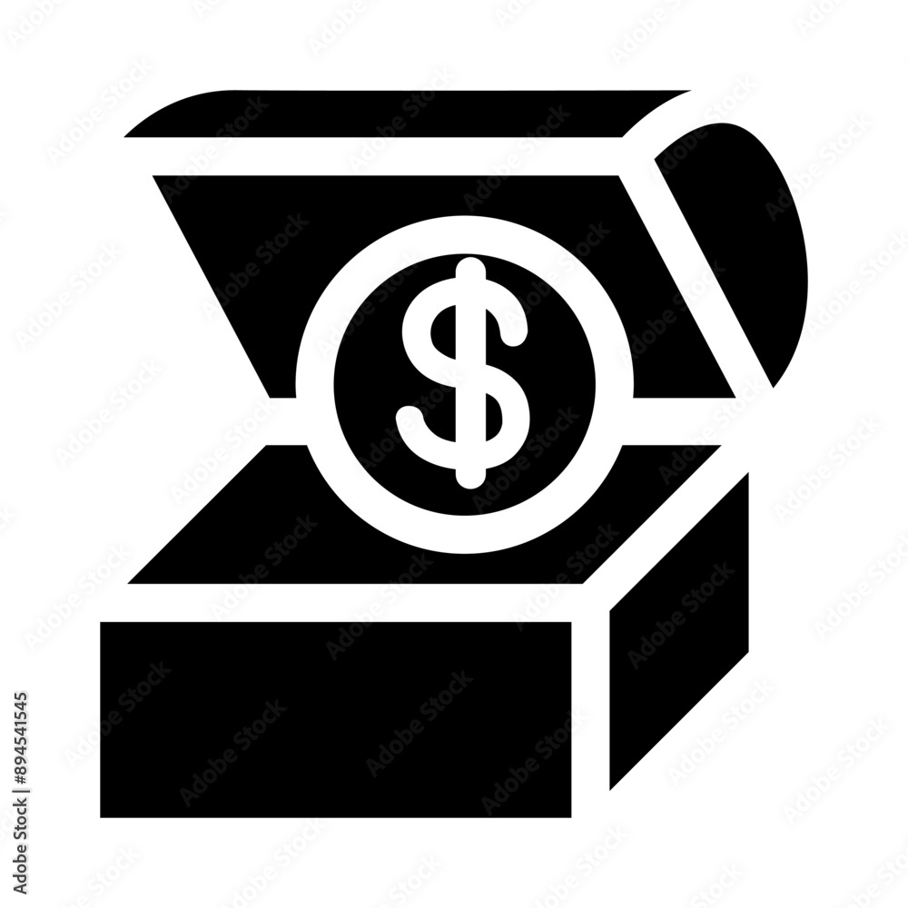 Treasure icon vector illustration graphic design Treasure icon vector illustration graphic design