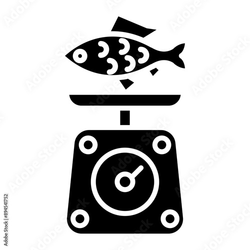 Fishing Weights glyph icon