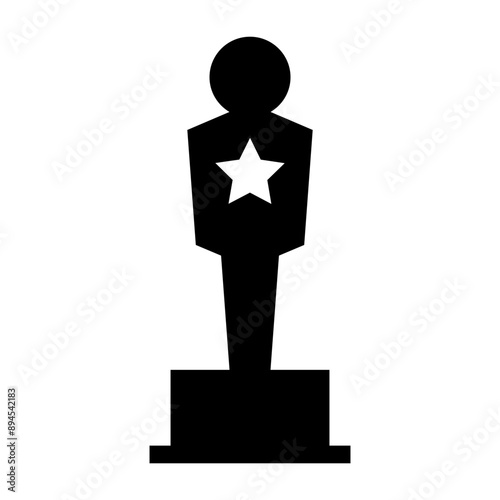 Movie award icon vector illustration graphic design
