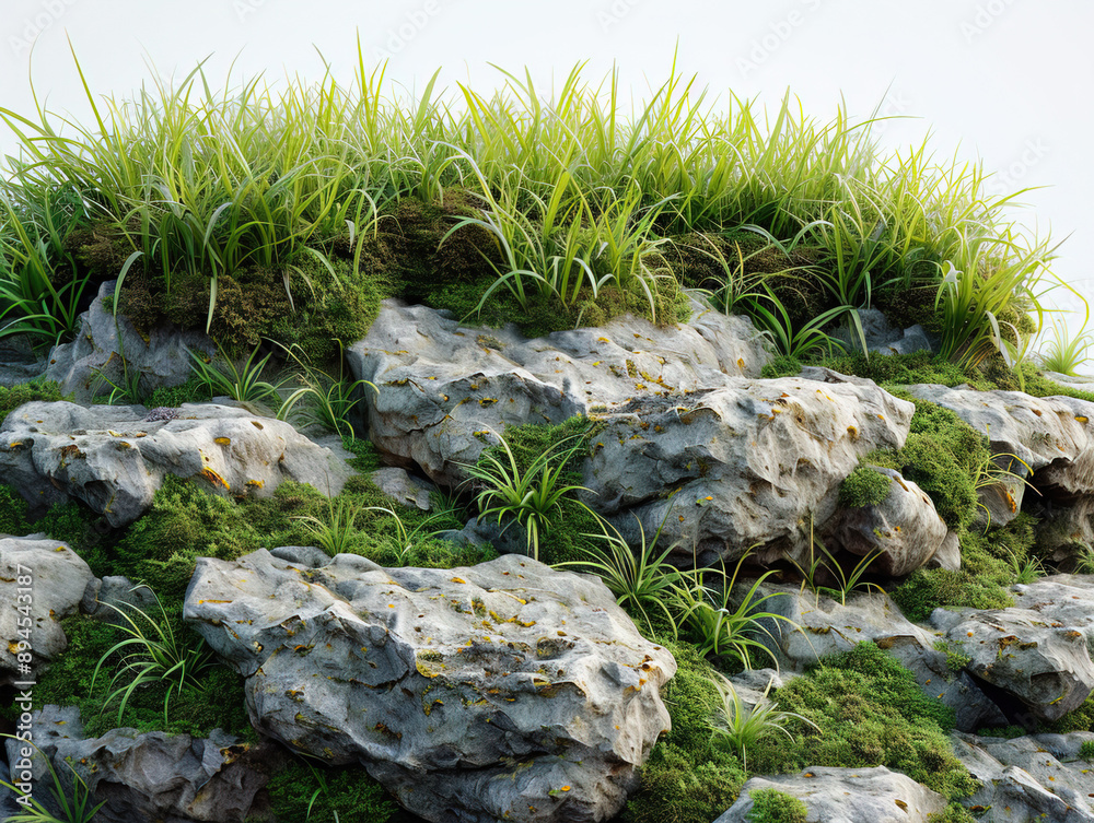 Grass 3D ground land green field earth garden soil isolated background section. Podium grass ground render illustration platform cross cut plant 3D. Environment rock surface terrain mud. Grass 3D ground land green field earth garden soil isolated background section. Podium grass ground render illustration platform cross cut plant 3D. Environment rock surface terrain mud.