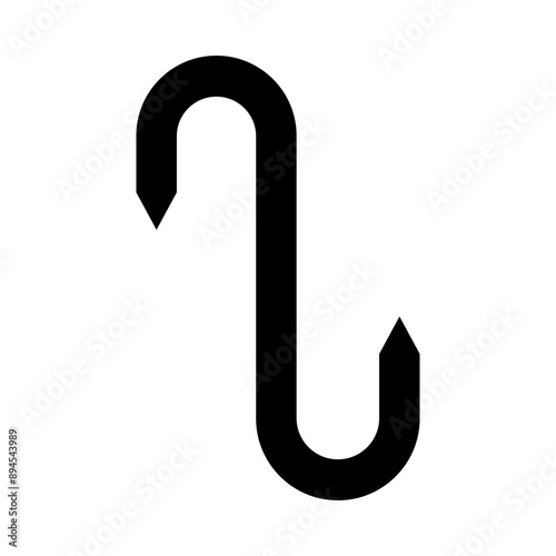 Photos Meat Hook glyph icon
