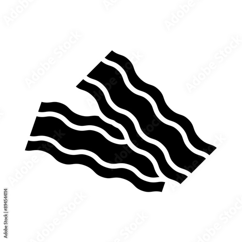 Bacon glyph icon