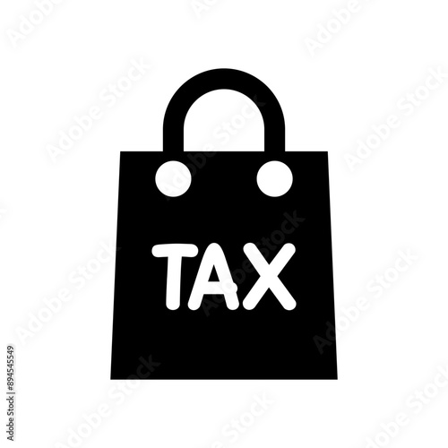 Withholding tax icon vector illustration graphic design photo