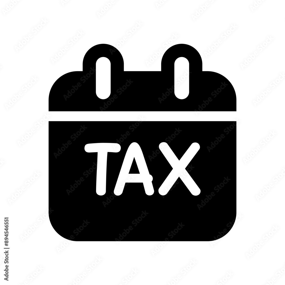 Tax due icon vector illustration graphic design Tax due icon vector illustration graphic design