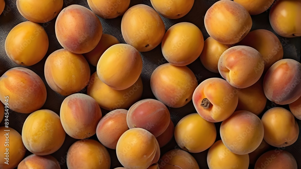 close up of a pile of hazelnuts Overhead view of Fresh Ripe organic apricots healthy food background close up of a pile of hazelnuts Overhead view of Fresh Ripe organic apricots healthy food background