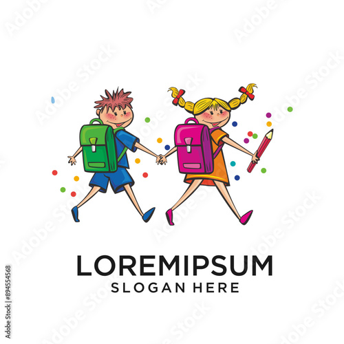 vector image of a student wanting to learn