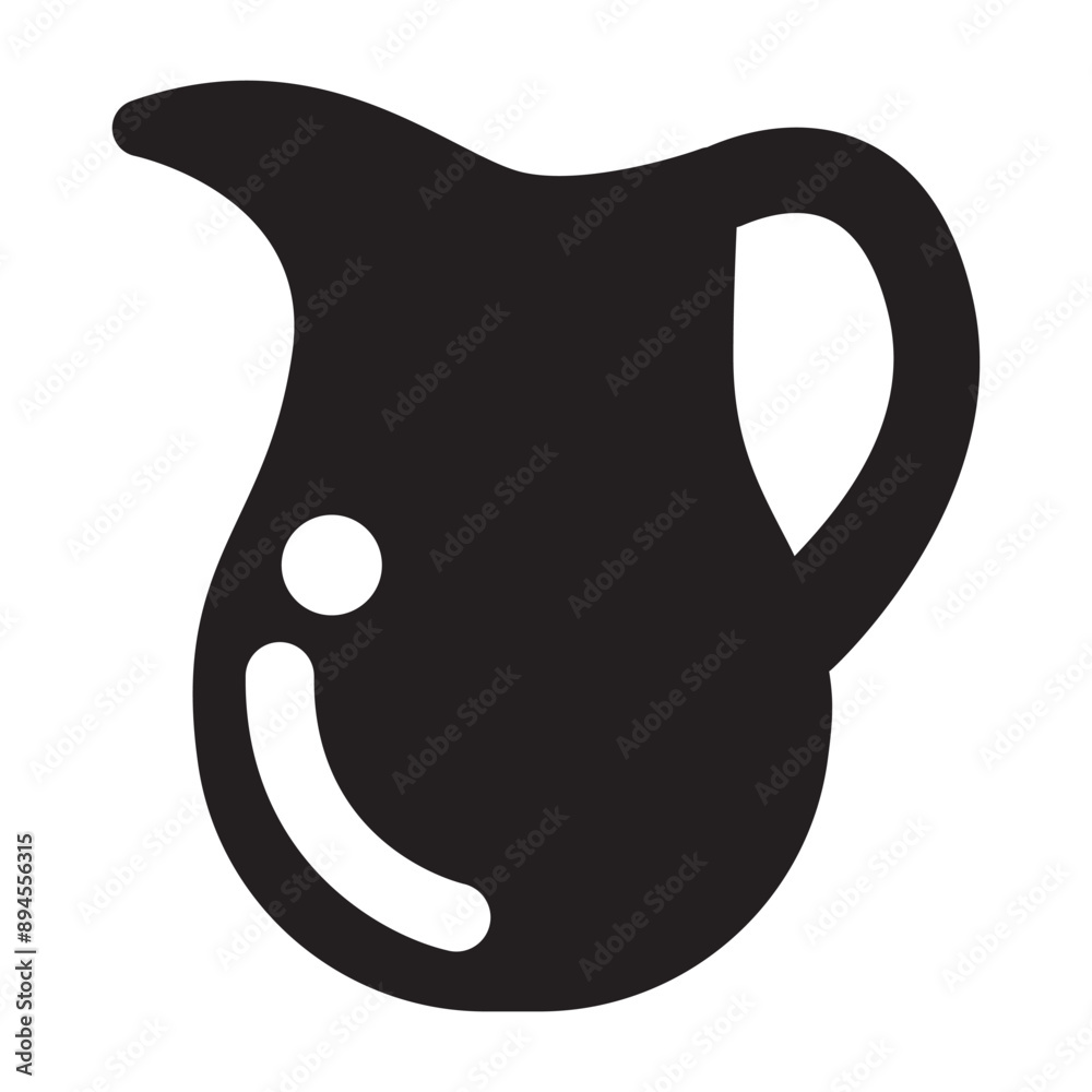 Obraz premium Jug of milk icon vector illustration graphic design