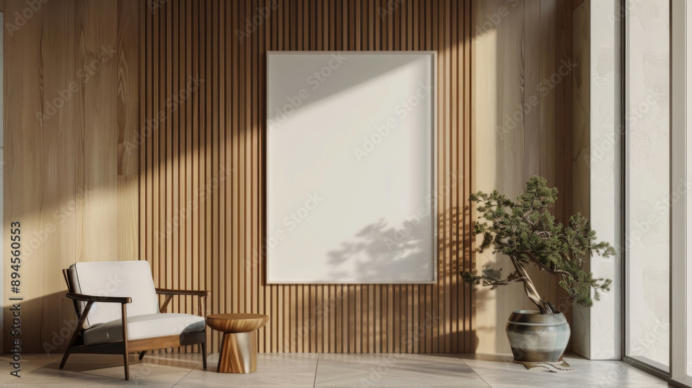 Fototapeta premium The Art of Curating: Showcase Your Art in a Modern Space