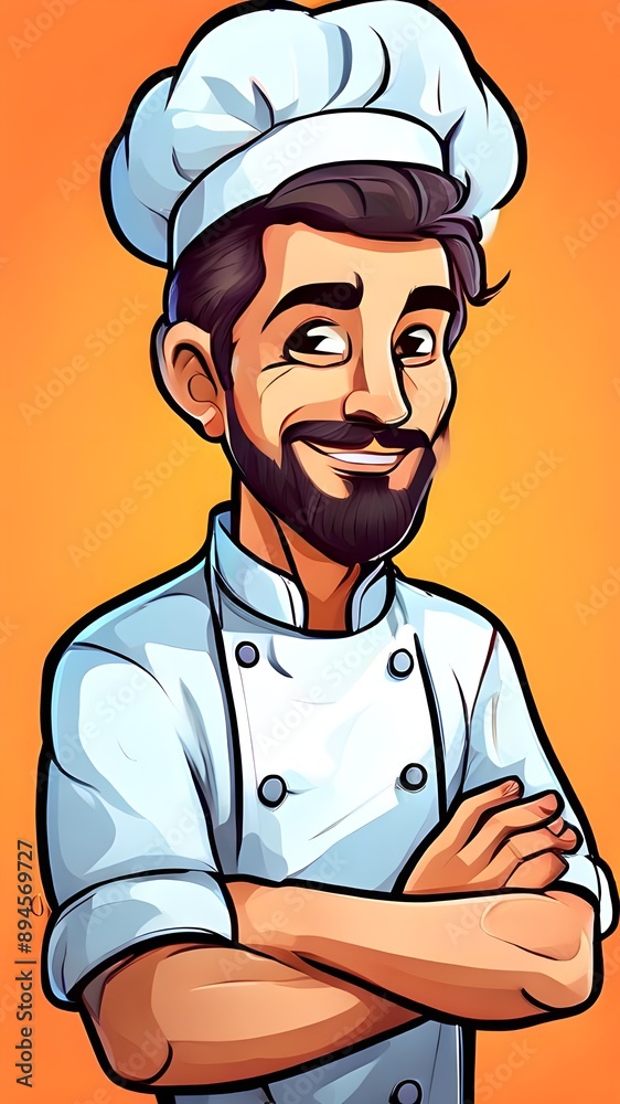 cartoon chef vector cartoon chef vector