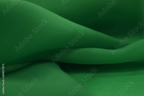 green silk background