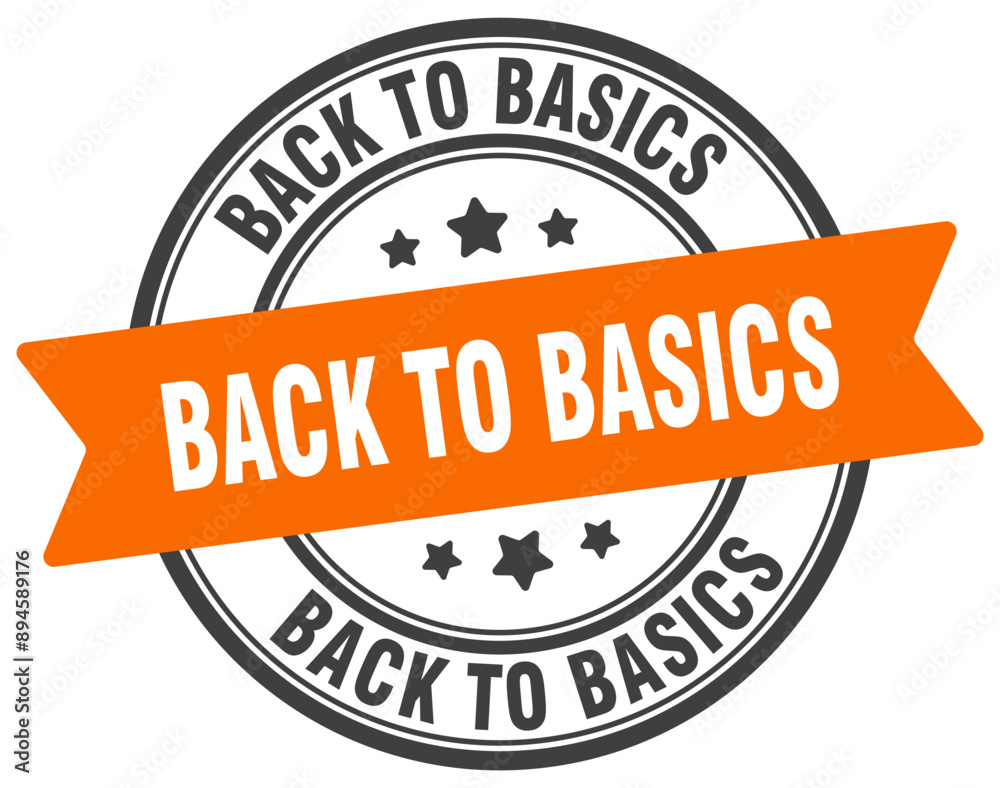 Fototapeta premium BACK TO BASICS