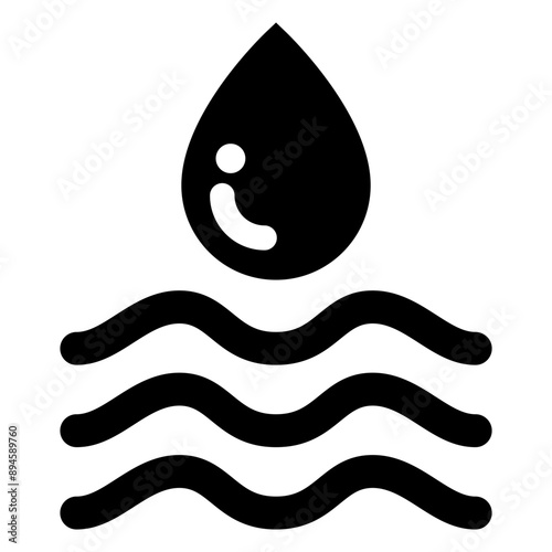Water icon vector illustration graphic design