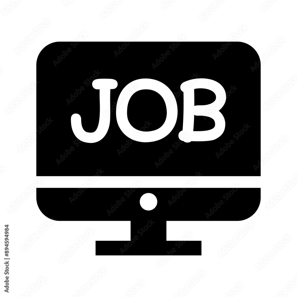 Apply job online icon vector illustration graphic design Apply job online icon vector illustration graphic design