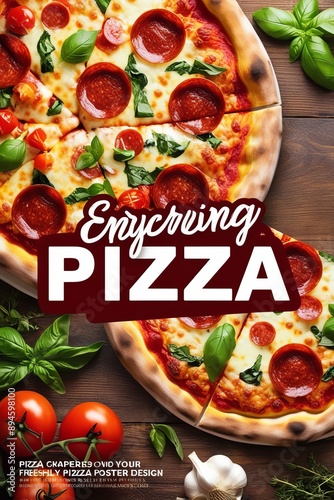 Pizza commercial ai generated