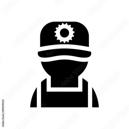 Mechanic icon vector illustration graphic design