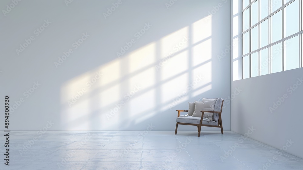 Interior Design Living Room with Empty Wall: Modern Home Decor Interior Design Living Room with Empty Wall: Modern Home Decor