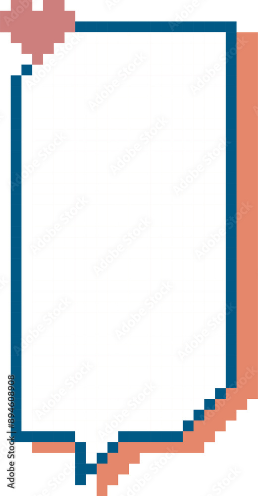 8bit retro game pixel speech bubble balloon icon sticker memo keyword planner text box banner, flat isolated png transparent element design 8bit retro game pixel speech bubble balloon icon sticker memo keyword planner text box banner, flat isolated png transparent element design