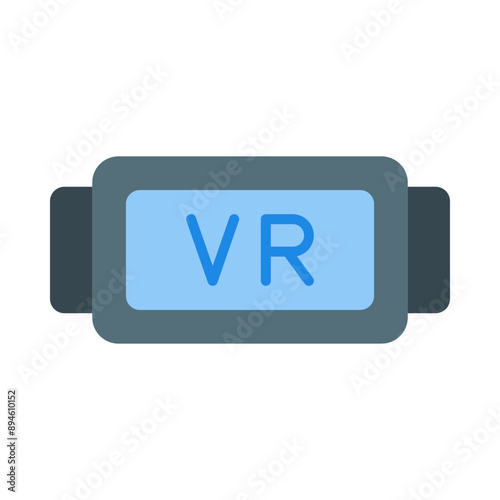 Vr Glasses Flat Icon