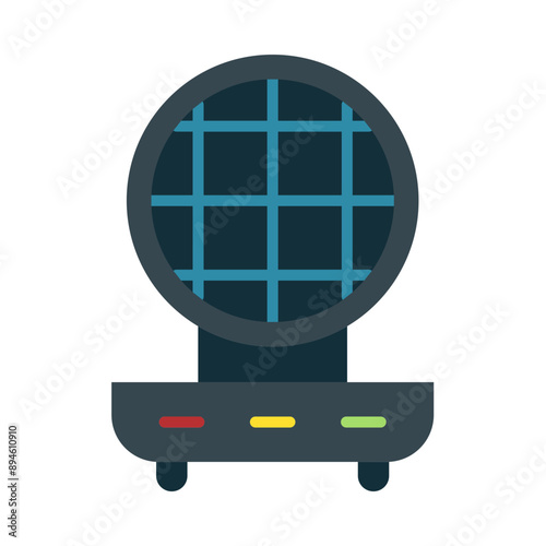 Roti Maker Flat Icon