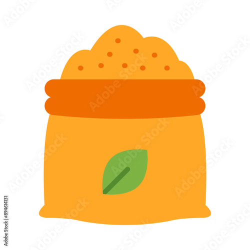 Fertilizer Flat Icon