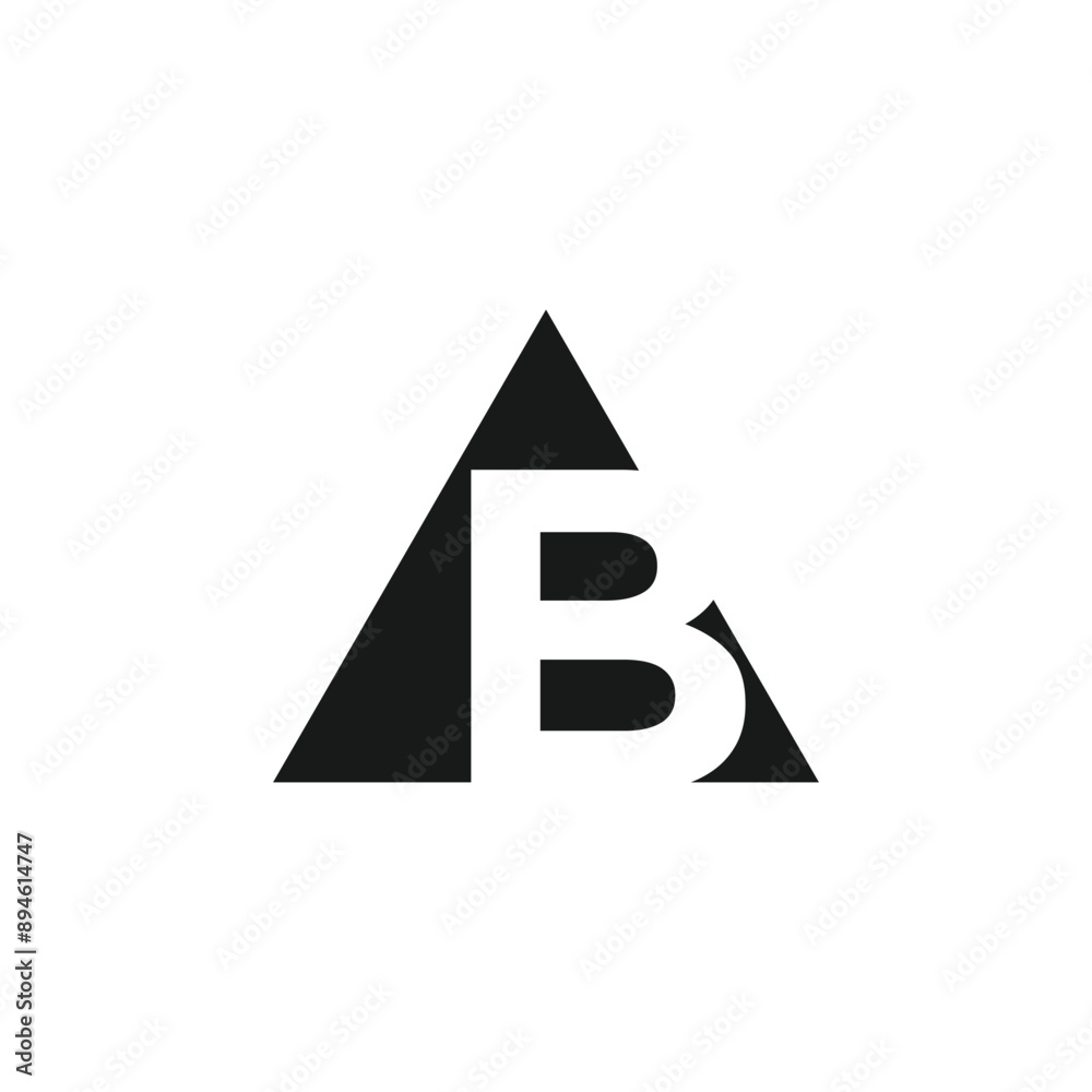 Letter B logo design vector with universal form and creative idea Letter B logo design vector with universal form and creative idea