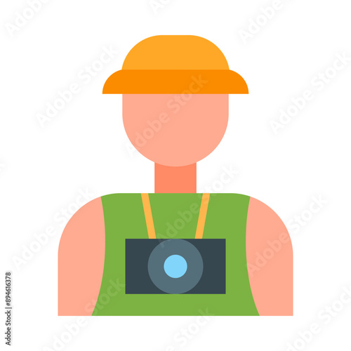 Tourist Flat Icon