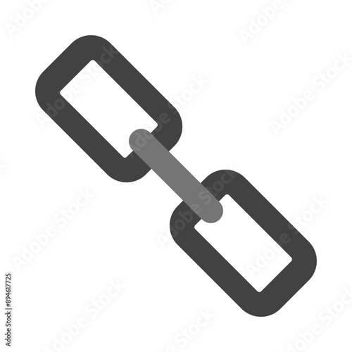 Chained Flat Icon