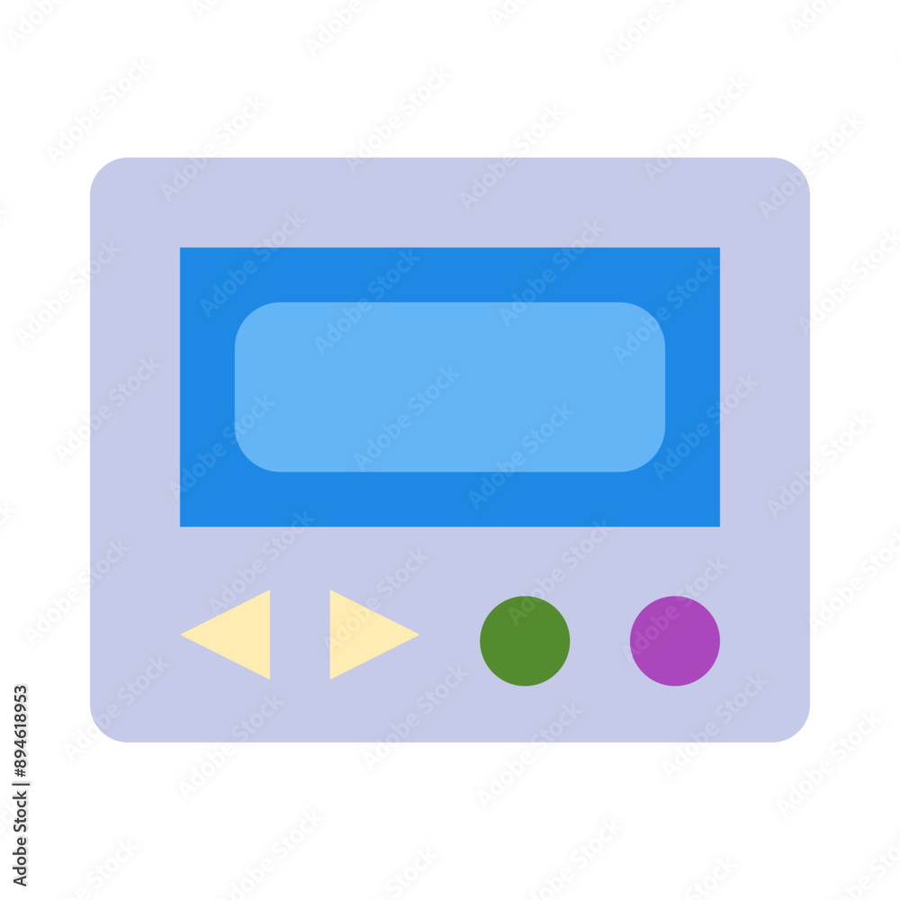 Beeper Flat Icon Beeper Flat Icon
