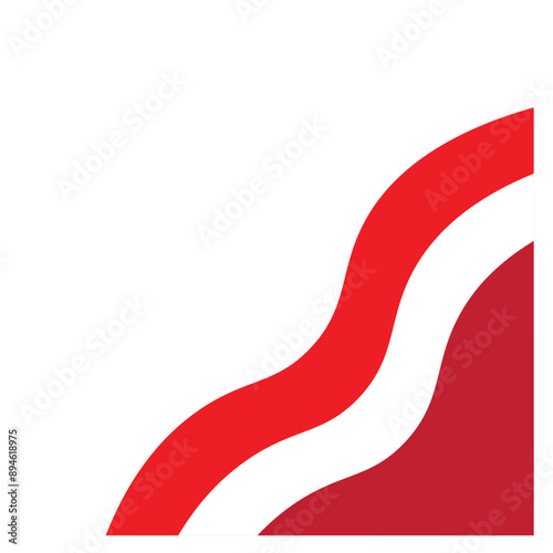 Indonesia Flag Corner
