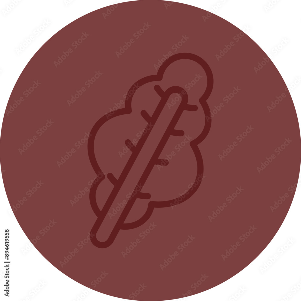 Kale Vector Line Maroon Circle Maroon Kale Vector Line Maroon Circle Maroon