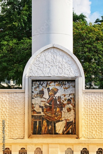 Kuala Lumpur, Malaysia on May 22 2023. A monument to the Declaration of Independence of Malaysia photo