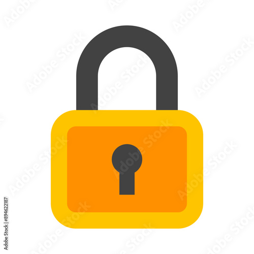 Lock Flat Icon