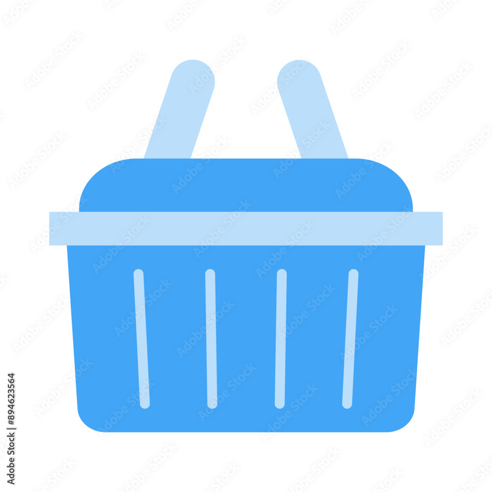 Shopping Basket Flat Icon Shopping Basket Flat Icon