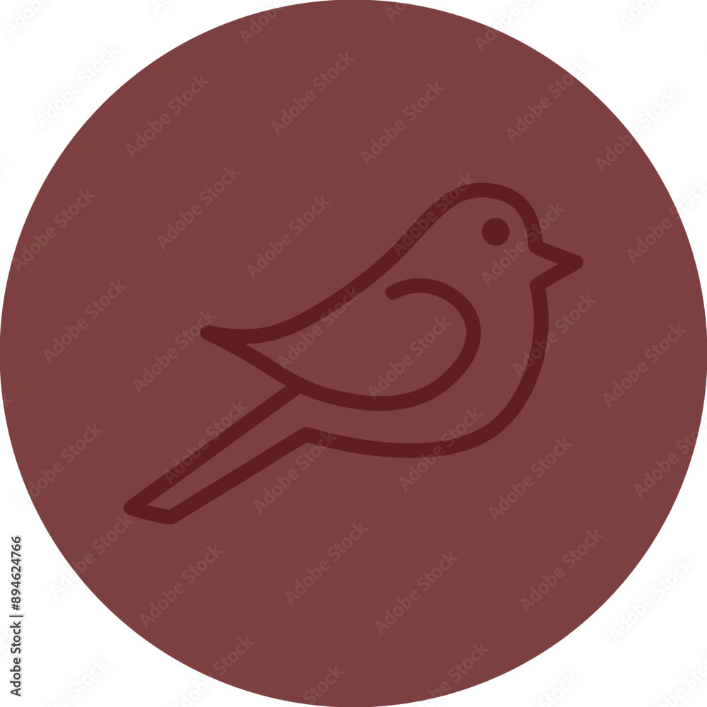 Finch Vector Line Maroon Circle Maroon Finch Vector Line Maroon Circle Maroon