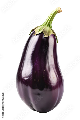 Eggplant isolated on transparent background