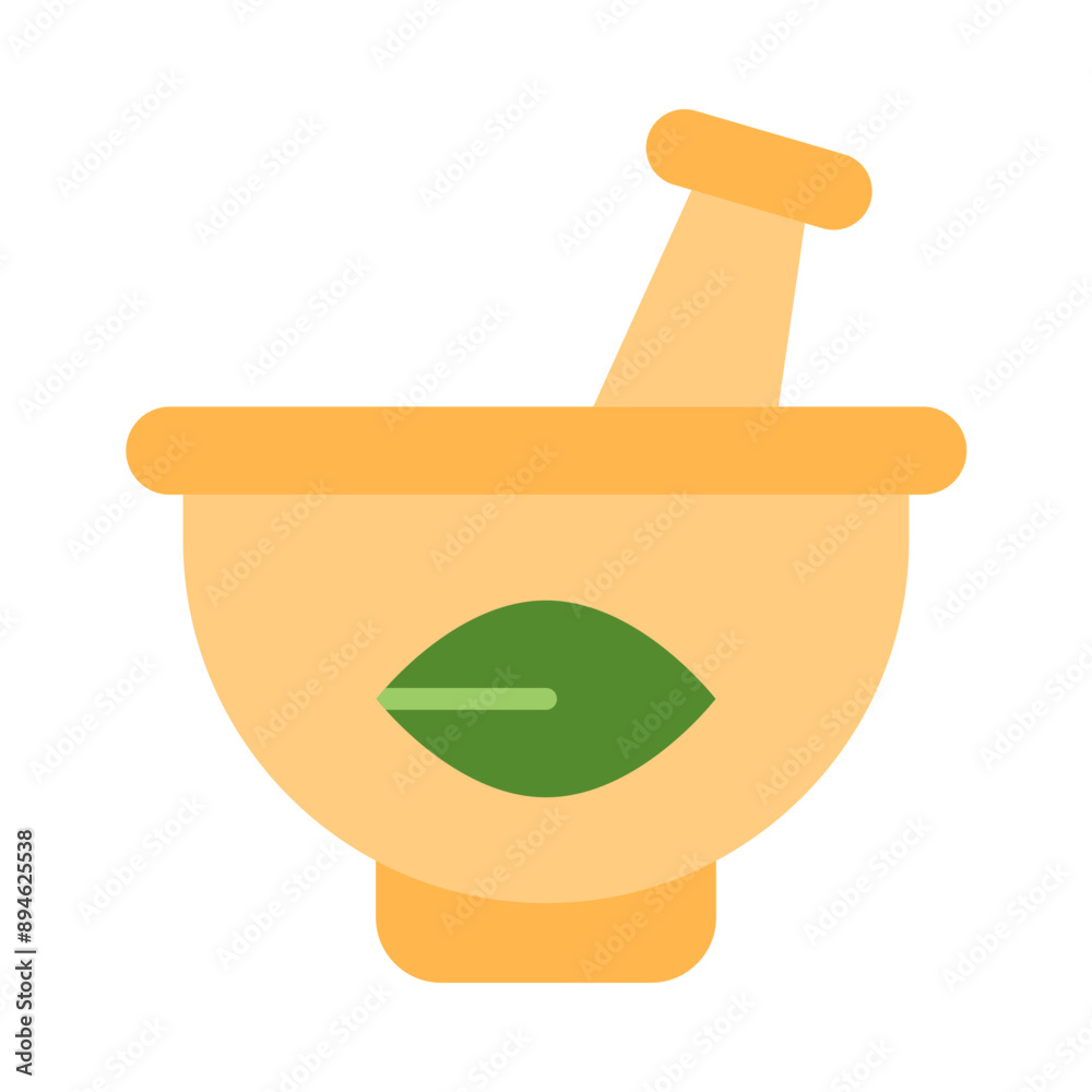 Herbal Flat Icon Herbal Flat Icon