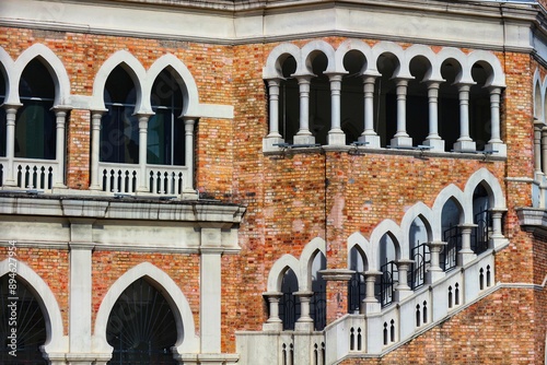 Kuala Lumpur, Malaysia on May 21, 2023. Close up photo of the building. The Sultan Abdul Samad Building is a building located in Kuala Lumpur Malaysia
