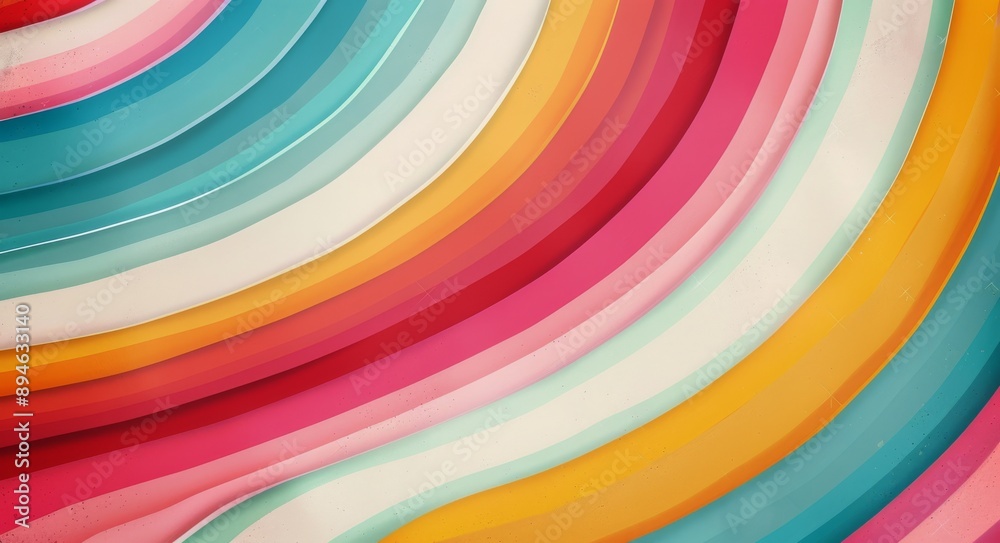 Colorful Wavy Abstract Background Colorful Wavy Abstract Background