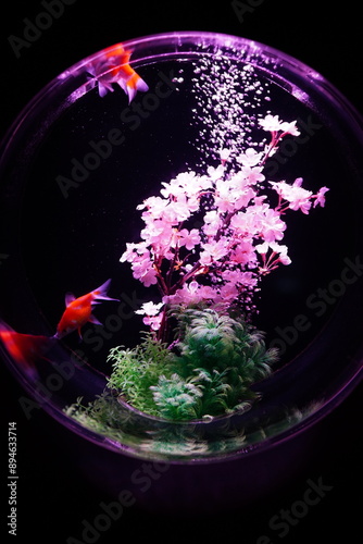 Wakin Japanese goldfish photo