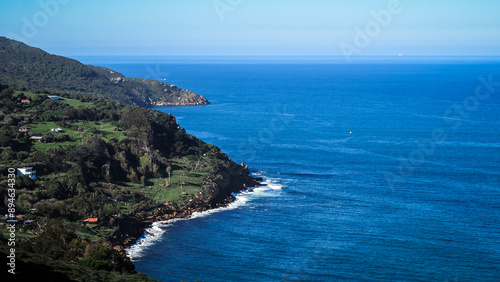 The landscape of Cape Spartel in Northern Morocco