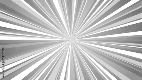 グラデーションを使用したシルバーフラッシュ(長方形)