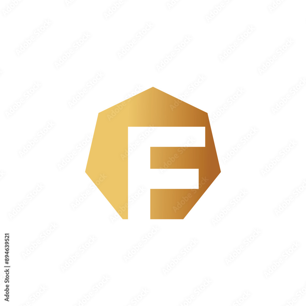 Letter F logo design vector with universal form and creative idea Letter F logo design vector with universal form and creative idea
