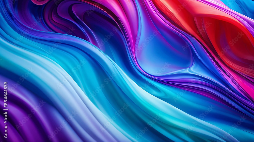 abstract background with dynamic fluid patterns Generative Ai abstract background with dynamic fluid patterns Generative Ai