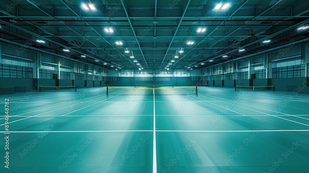 Indoor Badminton Court Indoor Badminton Court
