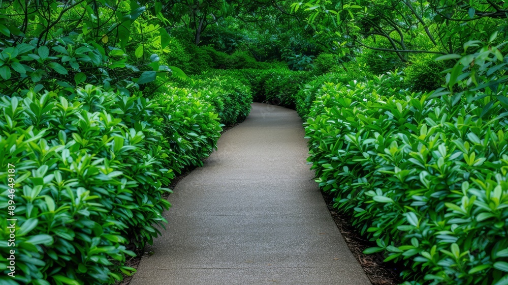 The Walkway, A Path Leading Through An Area The Walkway, A Path Leading Through An Area