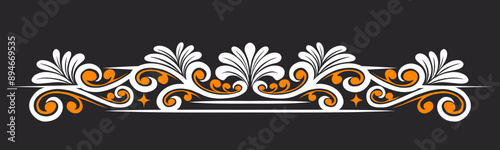 Classic style frame design with exquisite engraving and luxury floral