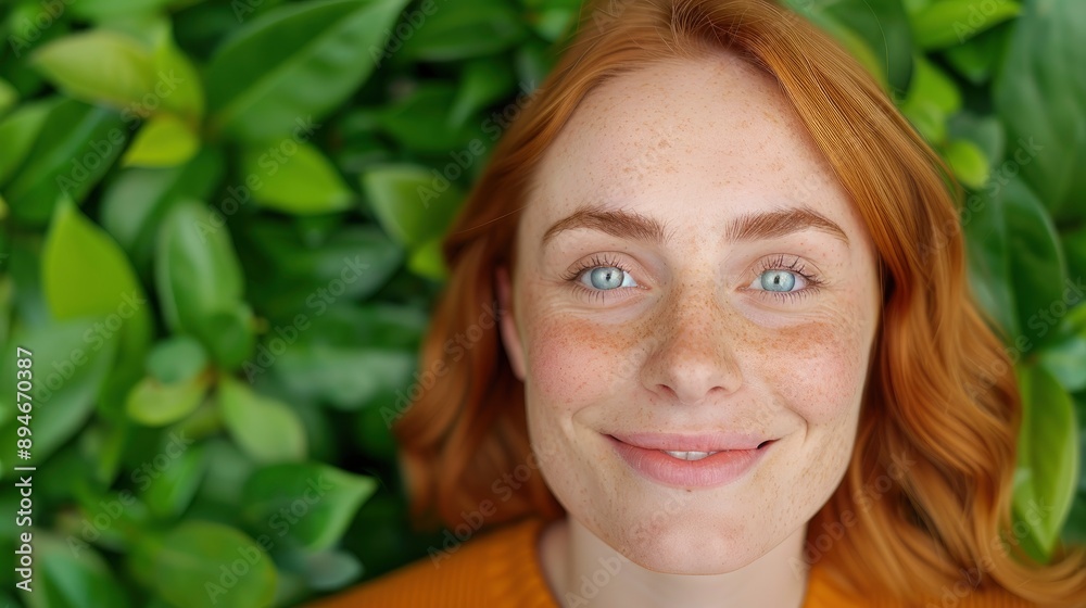 Portrait Of A Young White Female Outdoors, Capturing Her Natural Beauty Portrait Of A Young White Female Outdoors, Capturing Her Natural Beauty
