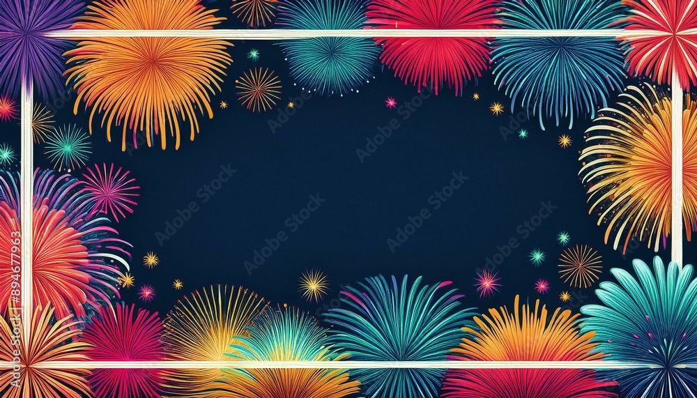 Fototapeta premium 花火 Fireworks