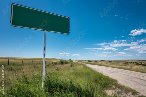 green street sign with the word 