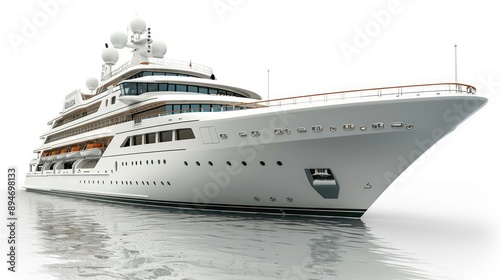 Luxury Yacht in Calm Waters